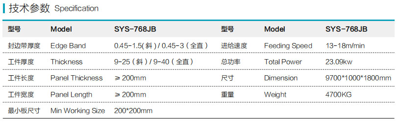 SYS-768JB全自動封邊機-斜直一體